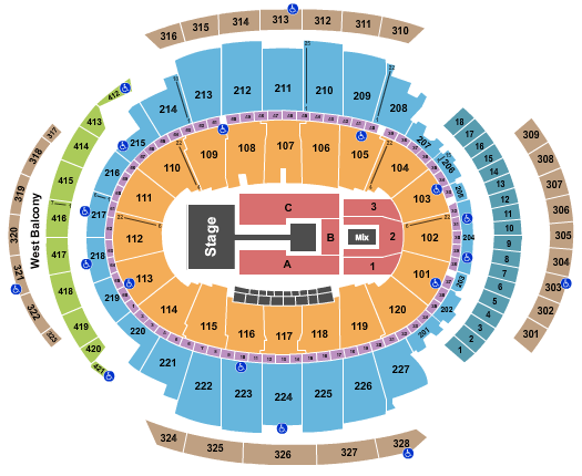 Madison Square Garden Michael Bublé Seating Chart